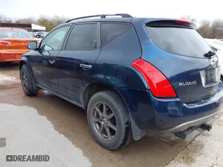 2004 Nissan Murano SE with VIN JN8AZ08WX4W340556, listed as a IAAI auction lot 41633661 with 168,570 mi miles. Bid and sale history available at carsss.com. Image 3.
