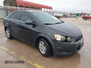 2014 Chevrolet Sonic LT with VIN 1G1JC5SB3E4112176, listed as a IAAI auction lot 41555405 with 121,166 mi miles and . Bid and sale history available at DreamBid. Image 1.