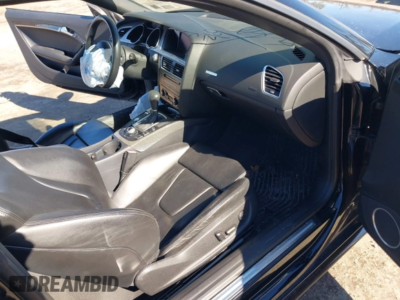 2011 Audi S5 Prestige with VIN WAUVVAFR0BA046845, listed as a IAAI auction lot 41633594 with 100,037 mi miles. Bid and sale history available at carsss.com. Image 5.