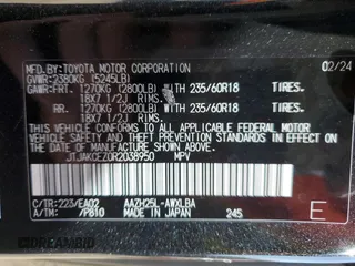 2024 Lexus NX 350h with VIN JTJAKCEZ0R2038950, listed as a Copart auction lot 88680835 with 11,390 mi miles and Salvage title. Bid and sale history available at DreamBid. Image 15.