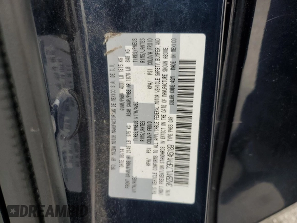 2015 Mazda 3 i Touring with VIN 3MZBM1L73FM145189, listed as a Copart auction lot 59802275 with 84,625 mi miles and Salvage title. Bid and sale history available at DreamBid. Image 13.