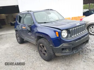 2018 Jeep Renegade Sport z VIN ZACCJBAB5JPG92533, wystawiony jako IAAI lot #42797641 z przebiegiem 246 441 mil mil oraz . Historia ofert i sprzedaży dostępna na DreamBid. Obrazek 1.