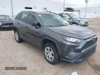 2020 Toyota RAV4 LE with VIN 2T3H1RFV0LW072095, listed as a IAAI auction lot 40847317 with 59,499 mi miles. Bid and sale history available at carsss.com. Image 1.