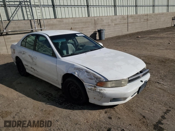 2000 Mitsubishi Galant ES with VIN 4A3AA46G9YE088717, listed as a Copart auction lot 50023675 with 125,826 mi miles and Salvage Title. Bid and sale history available at carsss.com. Image 4.
