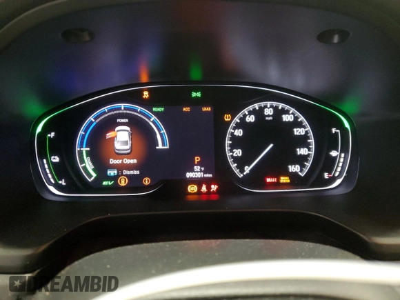 2019 Honda Insight Touring with VIN 19XZE4F90KE001780, listed as a Copart auction lot 49476745 with 90,301 mi miles and Salvage Title. Bid and sale history available at carsss.com. Image 9.