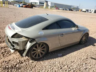 2008 Audi TT 2.0T with VIN TRUAF38J681003482, listed as a Copart auction lot 43407495 with 133,116 mi miles and Salvage Title. Bid and sale history available at carsss.com. Image 3.