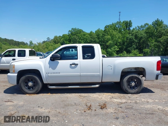 2007 Chevrolet Silverado 1500 LT w/2LT with VIN 2GCEC19JX71663055, listed as a IAAI auction lot 42192320 with 164,964 mi miles. Bid and sale history available at carsss.com. Image 14.