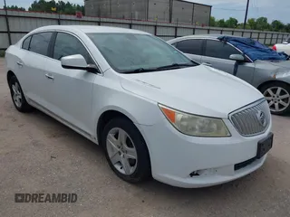 2010 Buick LaCrosse CX with VIN 1G4GB5EGXAF125996, listed as a IAAI auction lot 42656024 with 125,095 mi miles and . Bid and sale history available at DreamBid. Image 1.