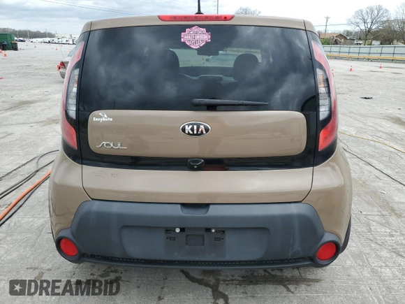 2015 Kia Soul + with VIN KNDJP3A54F7130892, listed as a Copart auction lot 51573325 with 121,078 mi miles and Salvage Title. Bid and sale history available at carsss.com. Image 6.