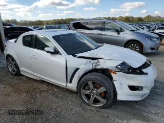2006 Mazda RX-8 with VIN JM1FE173560202889, listed as a Copart auction lot 81306944 with 50,263 mi miles and Salvage Title. Bid and sale history available at carsss.com. Image 4.