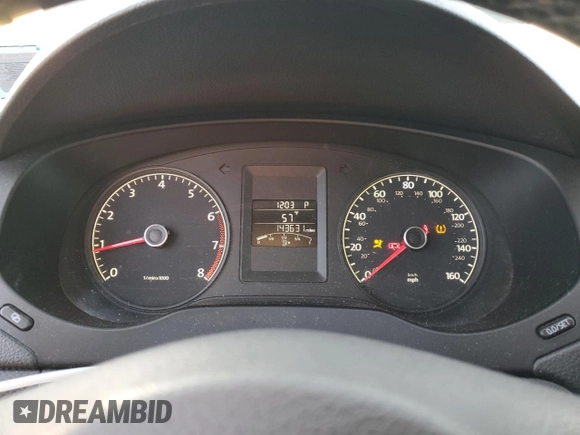 2011 Volkswagen Jetta SE with VIN 3VWDZ7AJ5BM346646, listed as a Copart auction lot 81975254 with 143,631 mi miles and Non repairable. Bid and sale history available at DreamBid. Image 9.