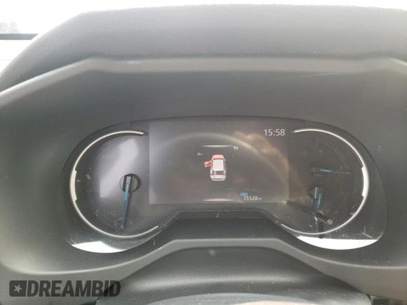 2023 Toyota RAV4 Hybrid XSE with VIN JTME6RFV5PJ034726, listed as a Copart auction lot 59105585 with 35,528 mi miles and Salvage title. Bid and sale history available at DreamBid. Image 9.