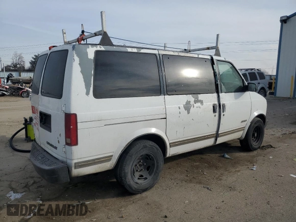 1997 Chevrolet Astro z VIN 1GNDM19W4VB157925, wystawiony jako Copart lot #84484824 z przebiegiem Nie podano mil oraz Szkoda całkowita • Salvage title. Historia ofert i sprzedaży dostępna na DreamBid. Obrazek 3.