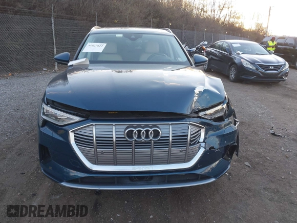 2019 Audi e-tron Prestige with VIN WA1VABGE0KB011579, listed as a IAAI auction lot 41027812 with 41,549 mi miles and . Bid and sale history available at DreamBid. Image 12.