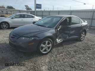 2007 Mazda 6 i Sport VE with VIN 1YVHP84C375M49651, listed as a Copart auction lot 42768905 with 187,823 mi miles and Salvage Title. Bid and sale history available at DreamBid. Image 1.