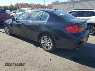 2015 Infiniti Q40 with VIN JN1CV6AR3FM522883, listed as a Copart auction lot 77555294 with 124,449 mi miles and Salvage Title. Bid and sale history available at carsss.com. Image 2.