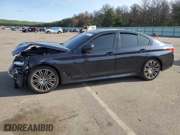2019 BMW 5 Series 540i xDrive with VIN WBAJE7C57KWW14238, listed as a Copart auction lot 67701274 with Not Provided miles and Salvage Title. Bid and sale history available at carsss.com. Image 1.