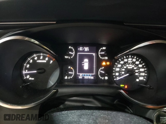 2020 Toyota Sequoia Platinum with VIN 5TDDY5G17LS179368, listed as a Copart auction lot 41524835 with 55,319 mi miles and Salvage Title. Bid and sale history available at carsss.com. Image 9.