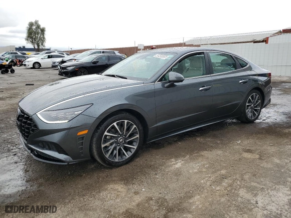 2023 Hyundai Sonata Limited with VIN KMHL34J26PA276095, listed as a Copart auction lot 48945505 with 47,695 mi miles and Clean Title. Bid and sale history available at carsss.com. Image 1.