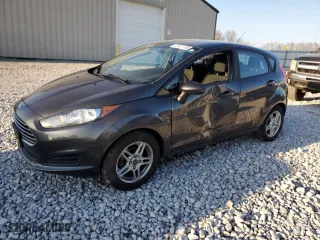 2018 Ford Fiesta SE with VIN 3FADP4EJ6JM142475, listed as a Copart auction lot 47477795 with NaN miles and Salvage Title. Bid and sale history available at carsss.com. Image 1.