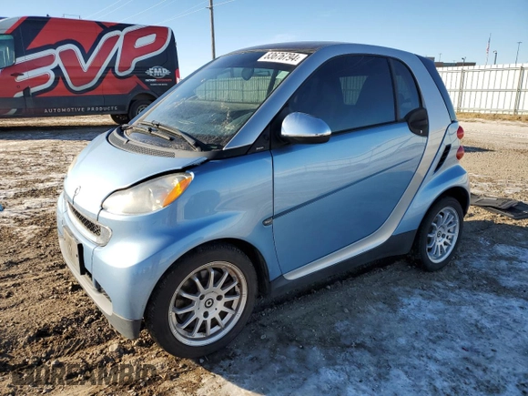 2011 Smart fortwo Pure with VIN WMEEJ3BA2BK425867, listed as a Copart auction lot 83676794 with 105,883 mi miles and Salvage title. Bid and sale history available at DreamBid. Image 1.