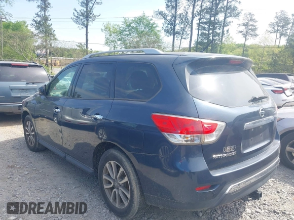 2015 Nissan Pathfinder SL with VIN 5N1AR2MN2FC670289, listed as a IAAI auction lot 42026083 with 153,933 mi miles and . Bid and sale history available at DreamBid. Image 14.