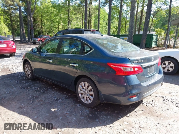 2016 Nissan Sentra SV with VIN 3N1AB7AP4GY208212, listed as a IAAI auction lot 42127243 with 149,379 mi miles and . Bid and sale history available at DreamBid. Image 3.