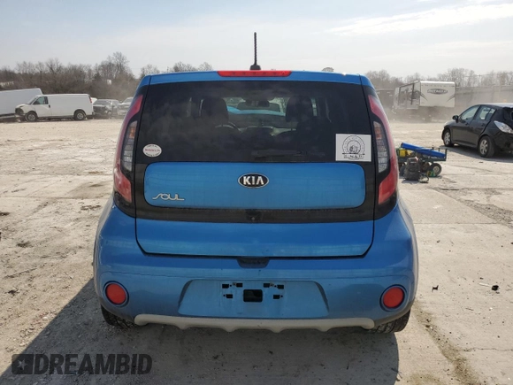 2019 Kia Soul + with VIN KNDJP3A59K7646613, listed as a Copart auction lot 48958095 with 89,191 mi miles and Salvage Title. Bid and sale history available at DreamBid. Image 6.