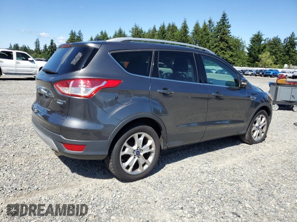 2016 Ford Escape Titanium with VIN 1FMCU9JX2GUA68784, listed as a Copart auction lot 58873625 with 157,859 mi miles and Clean title. Bid and sale history available at DreamBid. Image 3.