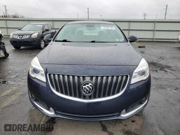 2017 Buick Regal Sport Touring with VIN 2G4GL5EX4H9196496, listed as a Copart auction lot 52762705 with 54,553 mi miles and Salvage Title. Bid and sale history available at DreamBid. Image 5.
