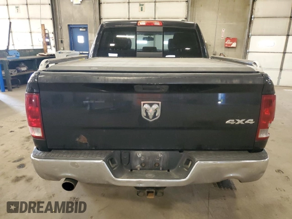 2011 Ram 1500 Big Horn with VIN 1D7RV1CT7BS519516, listed as a Copart auction lot 56373795 with 201,126 mi miles and Salvage title. Bid and sale history available at DreamBid. Image 6.