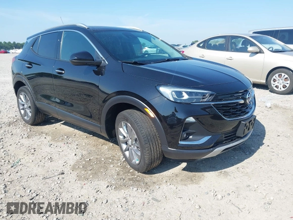2023 Buick Encore GX Essence with VIN KL4MMFSL4PB075096, listed as a IAAI auction lot 42557102 with 28,826 mi miles and . Bid and sale history available at DreamBid. Image 1.