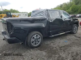 2021 Toyota Tundra Platinum with VIN 5TFAY5F18MX965518, listed as a Copart auction lot 56329745 with 66,313 mi miles and Salvage title. Bid and sale history available at DreamBid. Image 3.