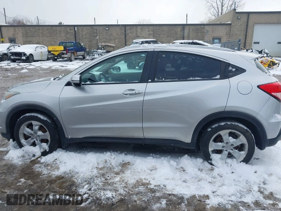 2016 Honda HR-V EX-L w/Navi with VIN 3CZRU6H74GM750874, listed as a IAAI auction lot 41990697 with 115,474 mi miles. Bid and sale history available at carsss.com. Image 14.