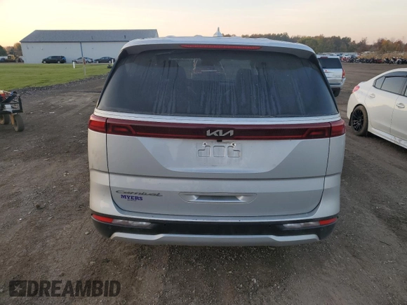 2022 Kia Carnival LXS with VIN KNDNB4H30N6155271, listed as a Copart auction lot 78570784 with 85,875 mi miles and Salvage Title. Bid and sale history available at carsss.com. Image 6.