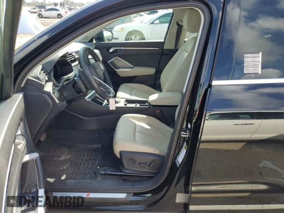 2022 Audi Q3 S line Premium with VIN WA1DECF37N1023275, listed as a Copart auction lot 48208323 with 17,800 mi miles and . Bid and sale history available at DreamBid. Image 7.
