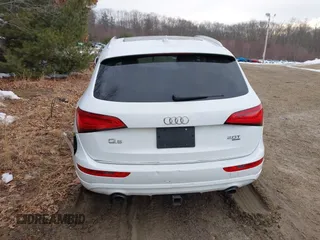 2015 Audi Q5 Premium Plus with VIN WA1LFAFP8FA047117, listed as a IAAI auction lot 41634963 with 104,592 mi miles and . Bid and sale history available at DreamBid. Image 15.