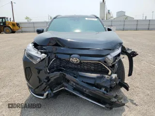 2025 Toyota RAV4 SE with VIN JTMCB3FV6SD255341, listed as a Copart auction lot 58902215 with 407 mi miles and Salvage title. Bid and sale history available at DreamBid. Image 5.