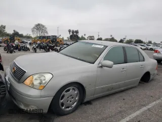 2001 Lexus LS 430 with VIN JTHBN30F310040959, listed as a Copart auction lot 53317715 with 168,900 mi miles and Salvage Title. Bid and sale history available at carsss.com. Image 1.