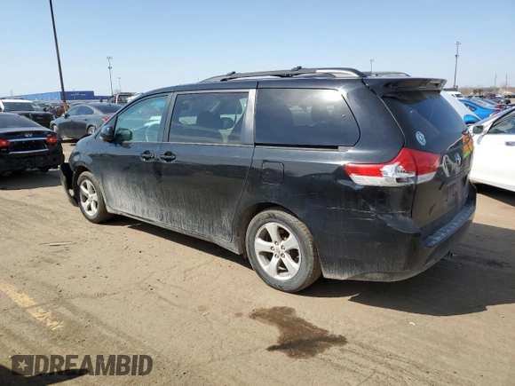 2014 Toyota Sienna LE AAS with VIN 5TDKK3DC9ES454051, listed as a Copart auction lot 49476865 with 185,813 mi miles and Clean Title. Bid and sale history available at DreamBid. Image 2.