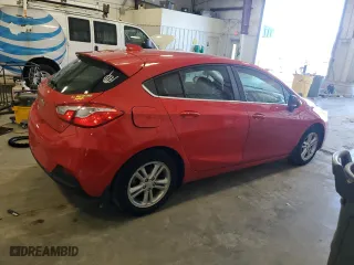2017 Chevrolet Cruze LT with VIN 3G1BE6SM7HS545459, listed as a Copart auction lot 50073115 with 107,652 mi miles and Non Repairable. Bid and sale history available at carsss.com. Image 3.