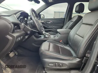 2022 Chevrolet Traverse High Country z VIN 1GNEVNKW6NJ133098, wystawiony jako Copart lot #59689065 z przebiegiem 52 627 mil mil oraz Czysty tytuł • Clean title. Historia ofert i sprzedaży dostępna na DreamBid. Obrazek 7.