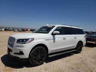 2023 Lincoln Navigator Reserve z VIN 5LMJJ3LGXPEL16961, wystawiony jako Copart lot #54719084 z przebiegiem 2 201 mil mil oraz Szkoda całkowita • Salvage title. Historia ofert i sprzedaży dostępna na DreamBid. Obrazek 1.