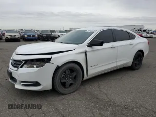 2015 Chevrolet Impala LS with VIN 2G11X5SLXF9187145, listed as a Copart auction lot 48413255 with 111,685 mi miles and Salvage Title. Bid and sale history available at DreamBid. Image 1.