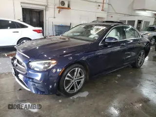 2021 Mercedes-Benz E-Class E 350 with VIN W1KZF8EB2MA879442, listed as a Copart auction lot 89382905 with 77,517 mi miles and Salvage Title. Bid and sale history available at carsss.com. Image 1.