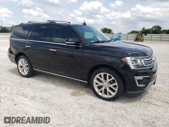 2018 Ford Expedition Limited with VIN 1FMJU1KTXJEA45498, listed as a Copart auction lot 56421775 with 125,008 mi miles and Salvage title. Bid and sale history available at DreamBid. Image 4.