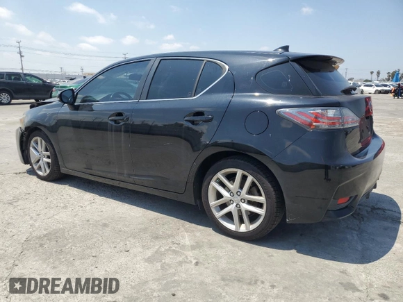 2016 Lexus CT 200h with VIN JTHKD5BH1G2264547, listed as a Copart auction lot 54964895 with 57,305 mi miles and Salvage Title. Bid and sale history available at carsss.com. Image 2.