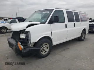 2005 Chevrolet Express Cargo with VIN 1GCFG15T251176760, listed as a Copart auction lot 42026255 with 265,846 mi miles and Salvage Title. Bid and sale history available at DreamBid. Image 1.
