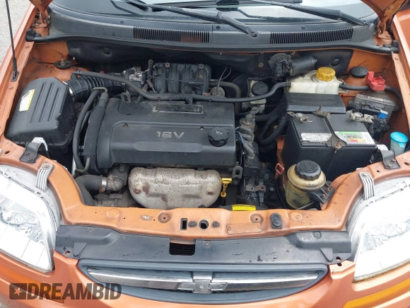 2006 Chevrolet Aveo LS with VIN KL1TD66646B518732, listed as a IAAI auction lot 42331787 with 145,491 mi miles and . Bid and sale history available at DreamBid. Image 10.