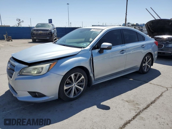 2016 Subaru Legacy 3.6R Limited with VIN 4S3BNEN65G3041561, listed as a Copart auction lot 52153865 with 153,781 mi miles and Salvage Title. Bid and sale history available at carsss.com. Image 1.